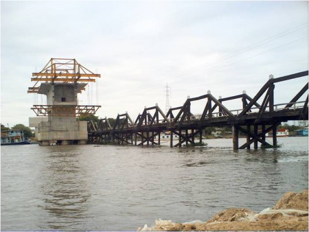 Ponte sobre o Rio Miranda uma grande obra para nós amantes da pesca